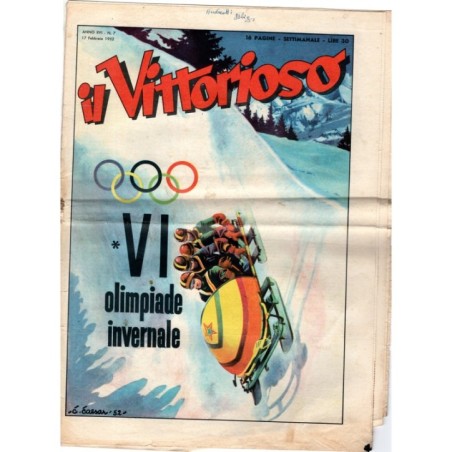 IL VITTORIOSO-n 7, 17 febbraio-1952