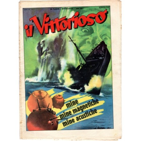 IL VITTORIOSO-n 3, 20 gennaio-1952