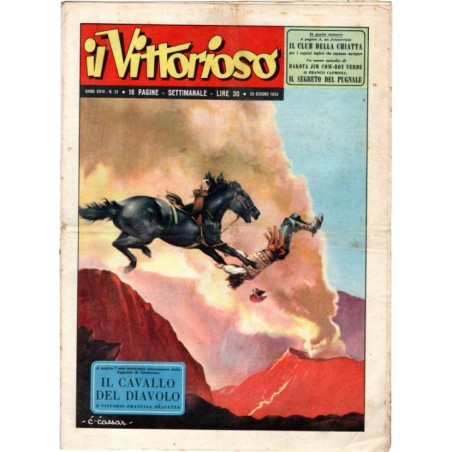 IL VITTORIOSO-n 25, 20 giugno-1954