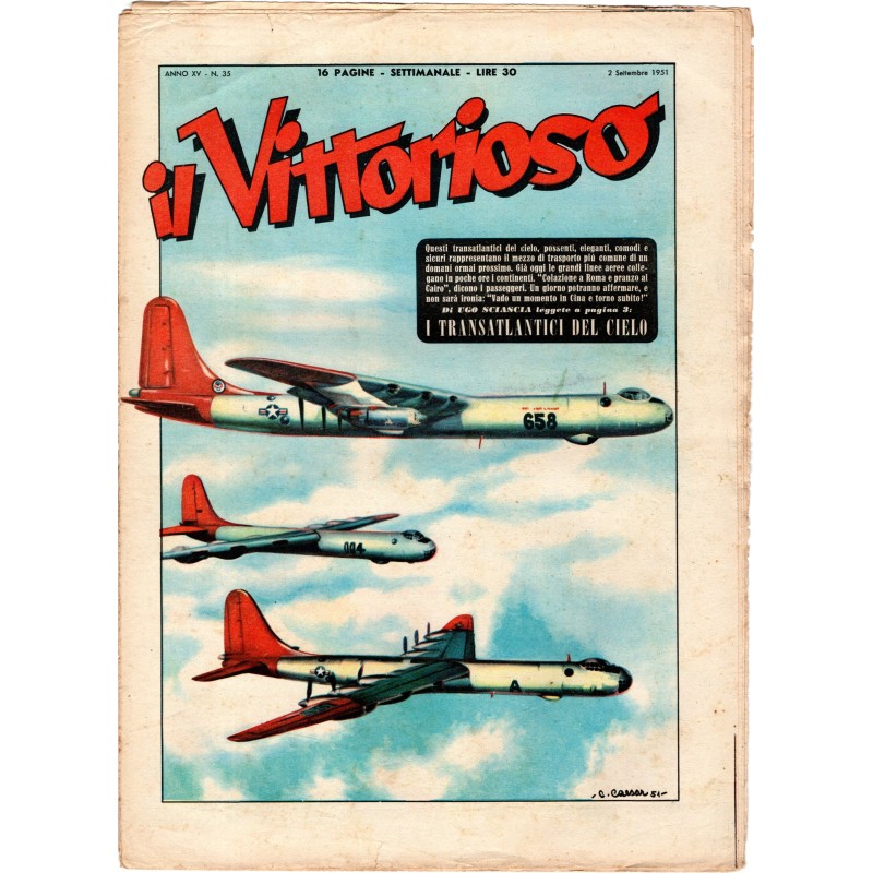 IL VITTORIOSO-n 35, 2 settembre-1951