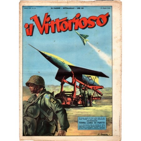 IL VITTORIOSO-n 25, 21 giugno-1953