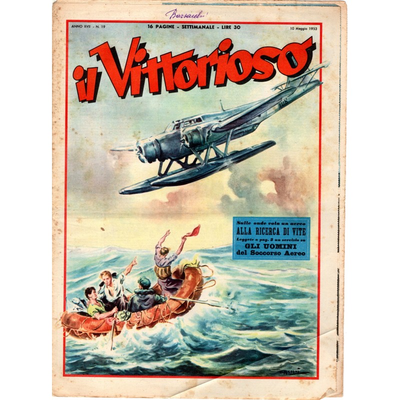 IL VITTORIOSO-n 19, 10 m1ggio-1953