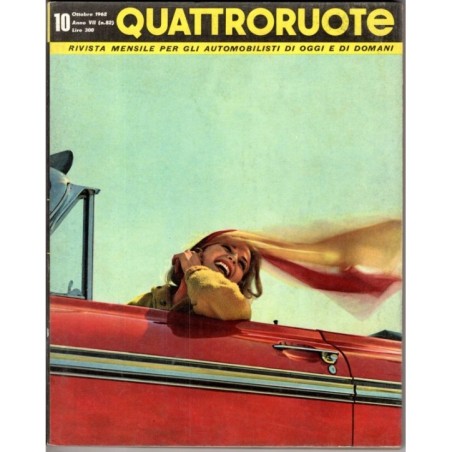 QUATTRORUOTE-n 82, ottobre-1962