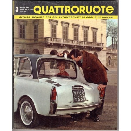 QUATTRORUOTE-n 75, marzo-1962