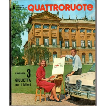 QUATTRORUOTE-n 78, giugno-1962