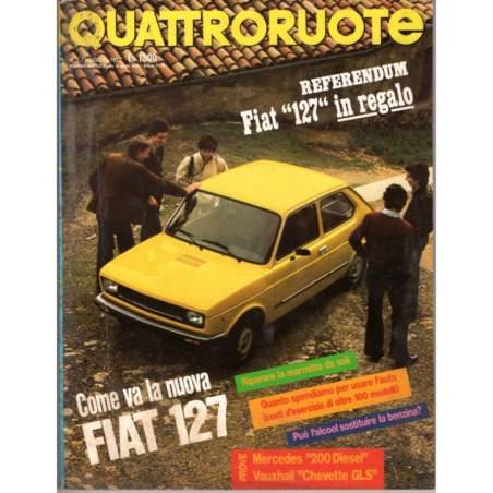 QUATTRORUOTE-n 257, maggio-1977