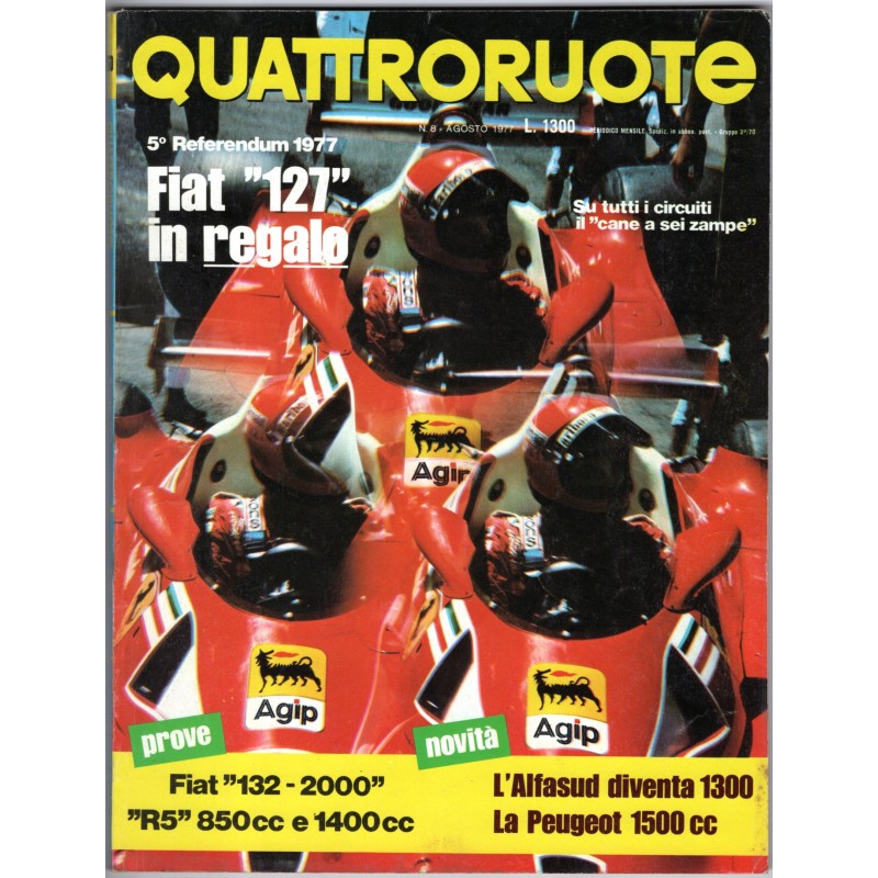 QUATTRORUOTE-n 260, agosto-1977