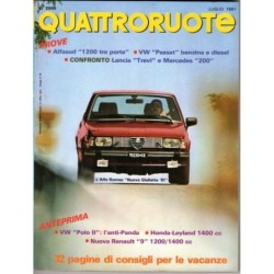 QUATTRORUOTE-n 309, luglio-1981