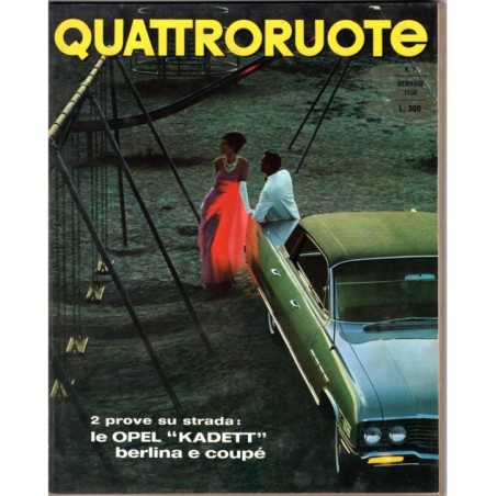 QUATTRORUOTE-n 121, gennaio-1966