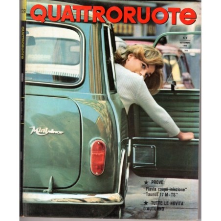 QUATTRORUOTE-n 129, settembre-1966