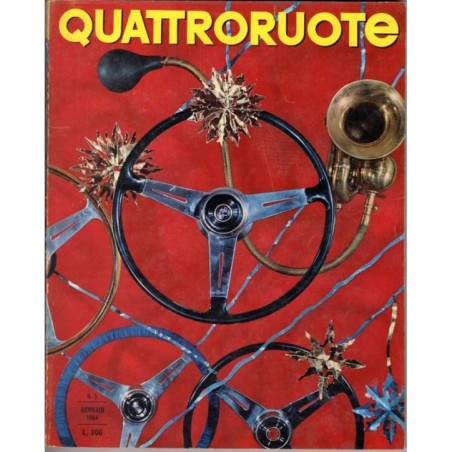 QUATTRORUOTE-n 97, gennaio-1964