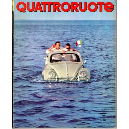 QUATTRORUOTE-n 104, agosto-1964