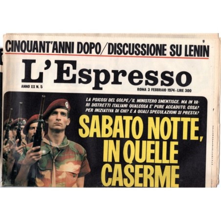 L'ESPRESSO-n 5, 3 febbraio-1974