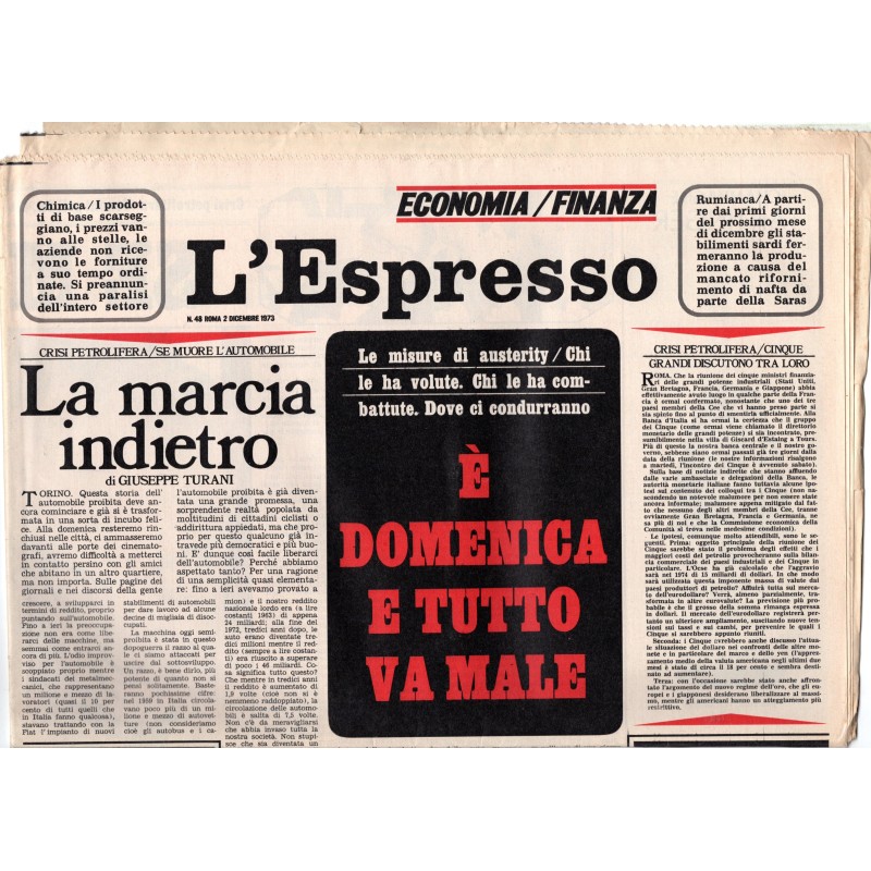 L'ESPRESSO-n 48, 2 dicembre-1973