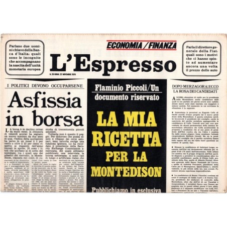 L'ESPRESSO-n 28, 22 novembre-1970