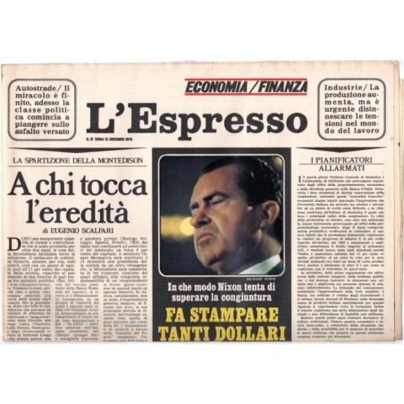 L'ESPRESSO-n 31, 13 dicembre-1970