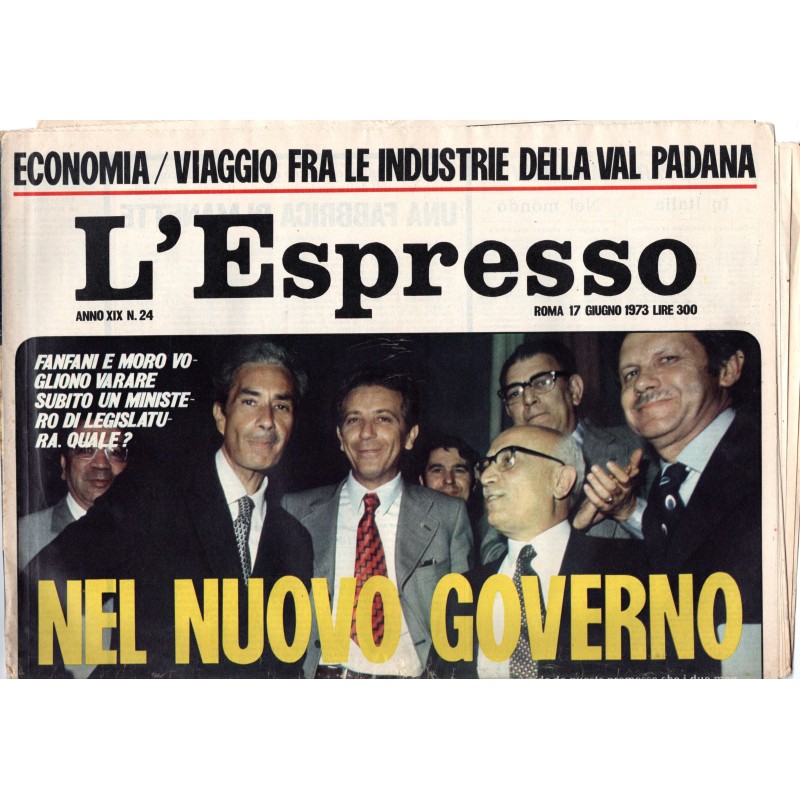 L'ESPRESSO-n 24, 17 giugno-1973