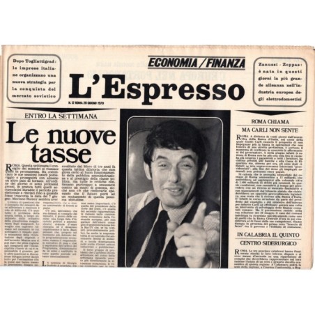 L'ESPRESSO-n 12, 28 giugno-1970