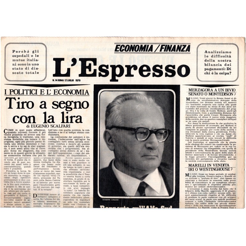 L'ESPRESSO-n 14, 12 luglio-1970