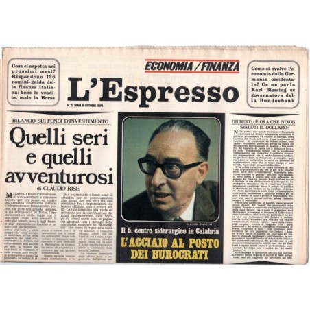 L'ESPRESSO-n 23, 18 ottobre-1970