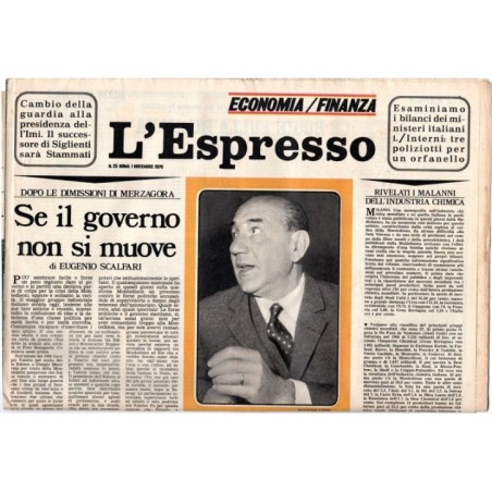 L'ESPRESSO-n 25, 1 novembre-1970