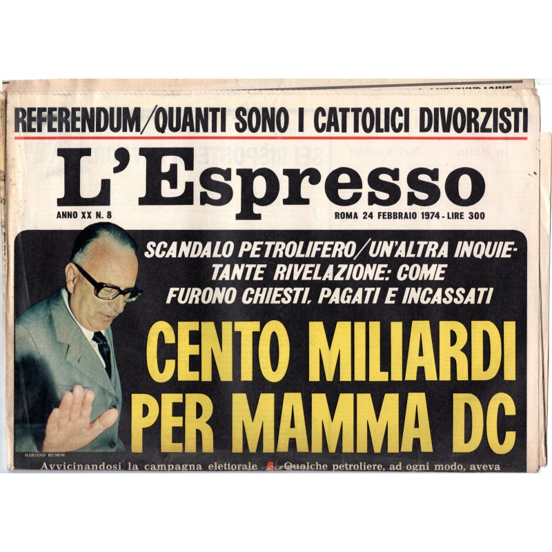L'ESPRESSO-n 8, 24 febbraio-1974