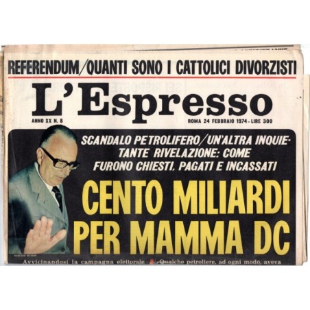 L'ESPRESSO-n 8, 24 febbraio-1974