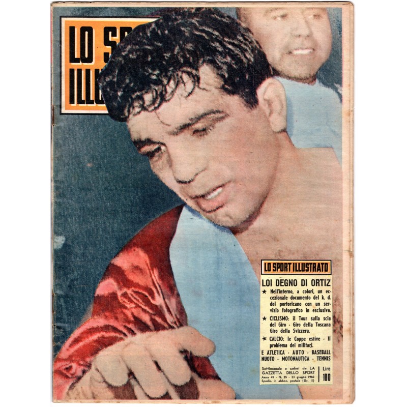 LO SPORT ILLUSTRATO-n 25, 23 giugno-1960