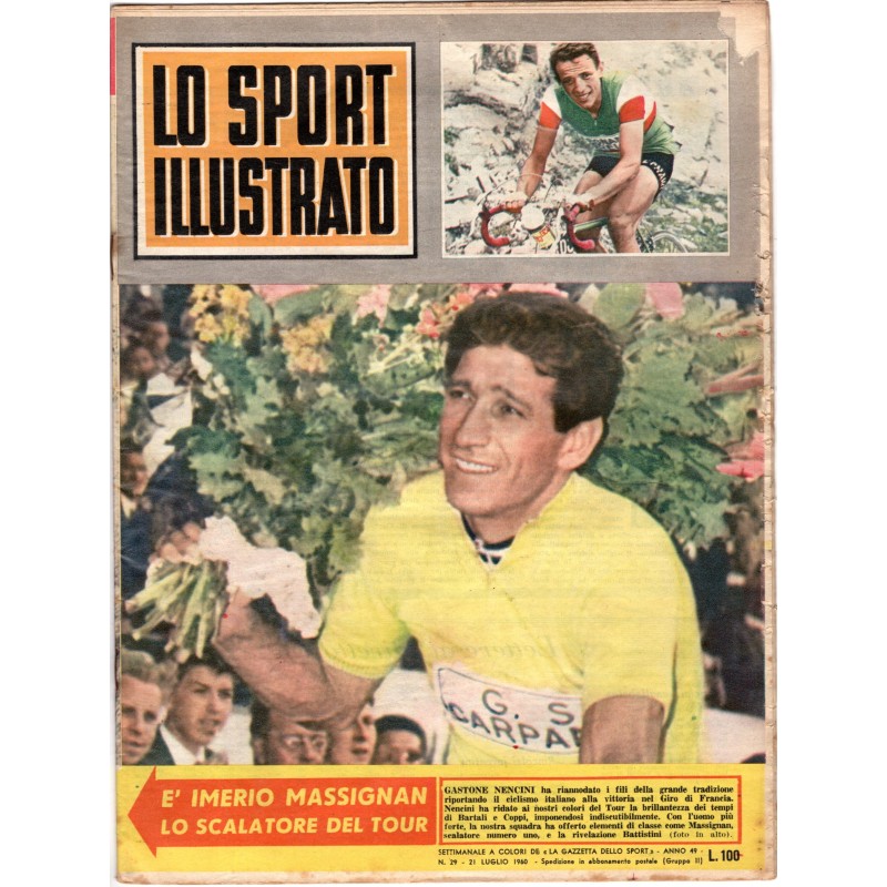 LO SPORT ILLUSTRATO-n 29, 21 luglio-1960