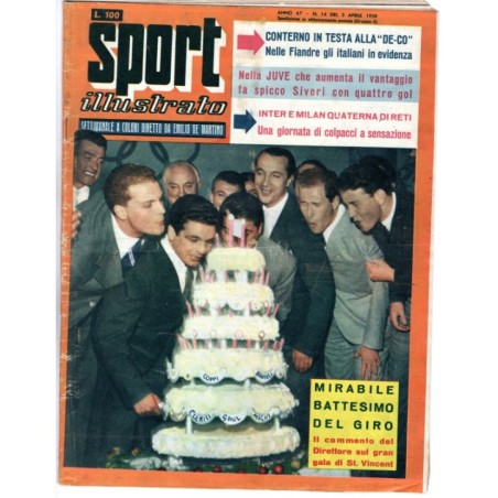 SPORT ILLUSTRATO-n 14, 3 aprile-1958