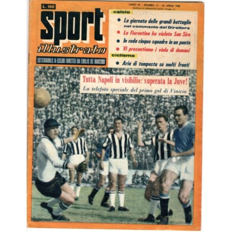 SPORT ILLUSTRATO-n 17, 24 aprile-1958