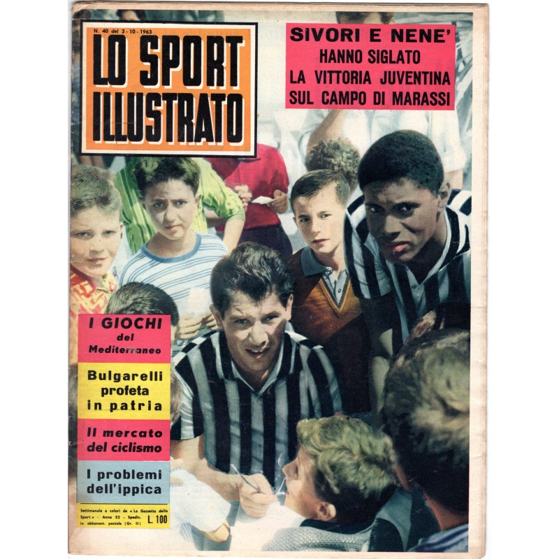 LO SPORT ILLUSTRATO-n 40, 3 ottobre-1963