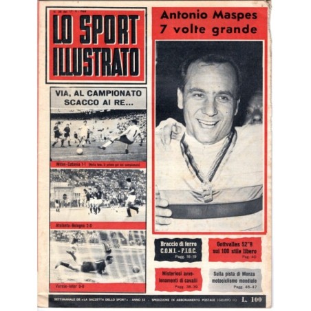 LO SPORT ILLUSTRATO-n 38, 17 settembre-1964