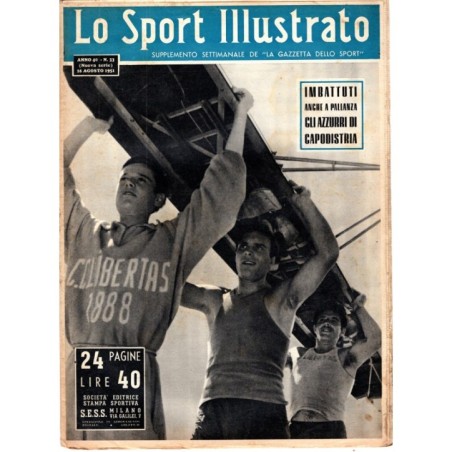 LO SPORT ILLUSTRATO-n 33, 16 agosto-1951