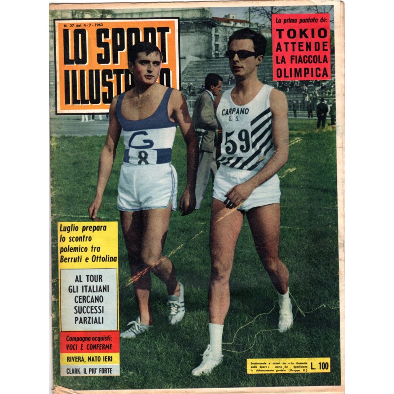 LO SPORT ILLUSTRATO-n 27, 4 luglio-1963