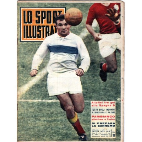 LO SPORT ILLUSTRATO-n 11, 17 marzo-1960