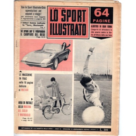 LO SPORT ILLUSTRATO-n 45, 9 dicembre-1965