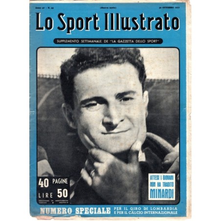 LO SPORT ILLUSTRATO-n 44, 30 ottobre-1952