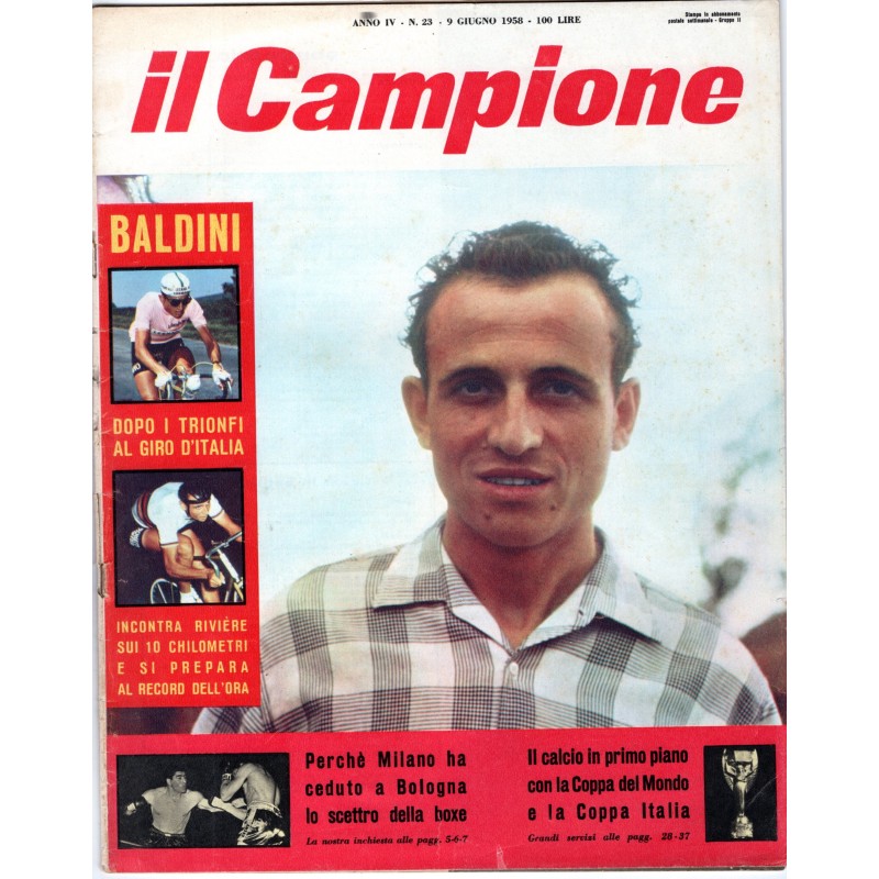 IL CAMPIONE-n 23, 9 giugno-1958