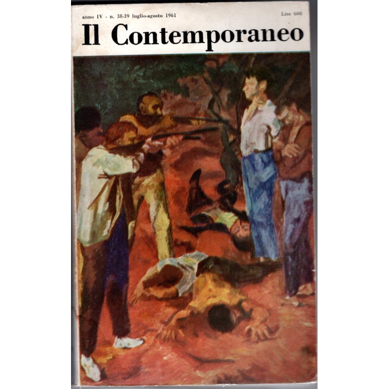 IL CONTEMPORANEO-n 38/39, luglio/agosto-1961