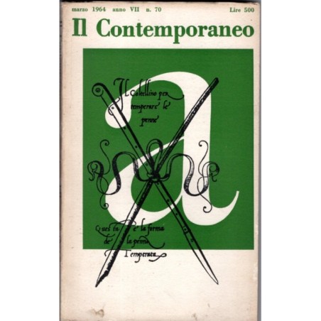 IL CONTEMPORANEO-n 70, marzo-1964