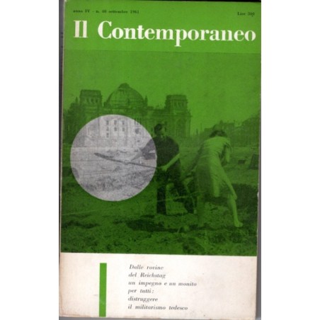 IL CONTEMPORANEO-n 40, settembre-1961