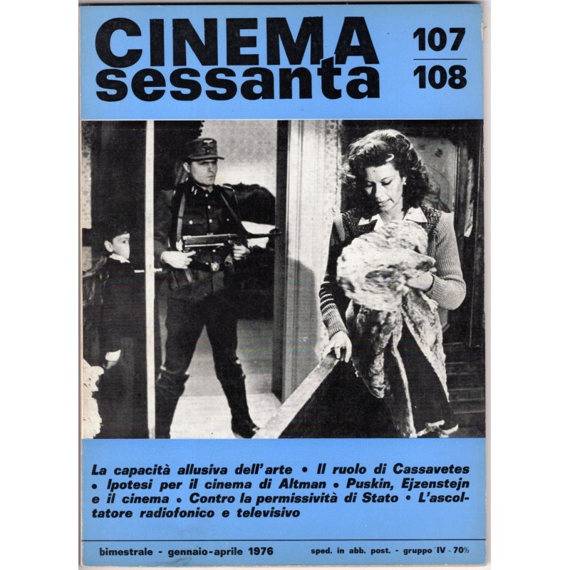 CINEMA SESSANTA-n 107/108, gennaio/aprile-1976