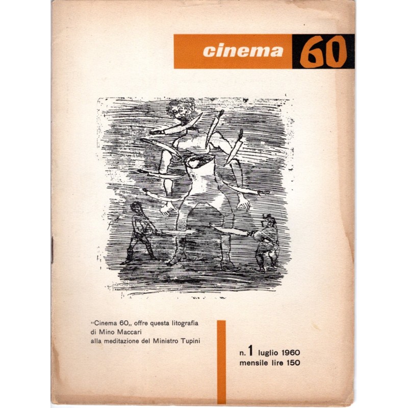 CINEMA 60-n 1, luglio-1960