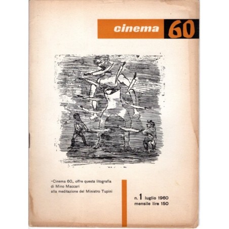 CINEMA 60-n 1, luglio-1960