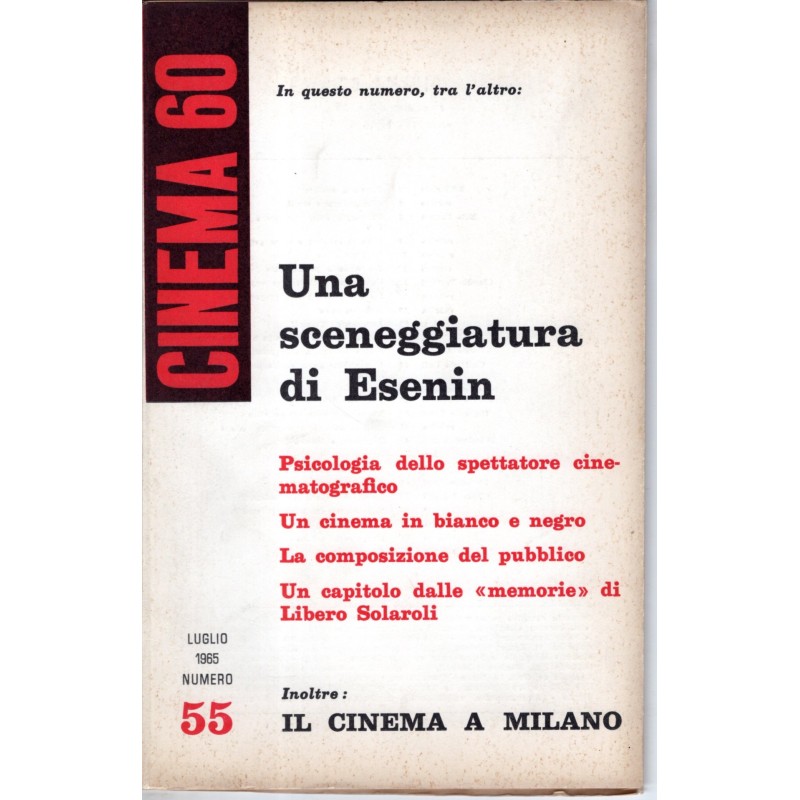 CINEMA 60-n 55, luglio-1965