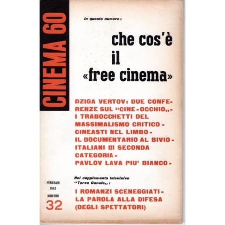 CINEMA 60-n 32, febbraio-1963
