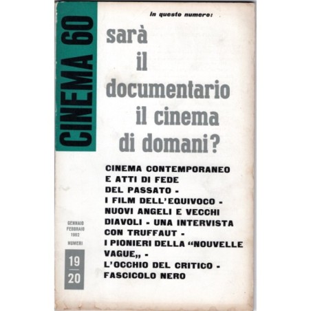 CINEMA 60-n 19/20, gen/feb-1962