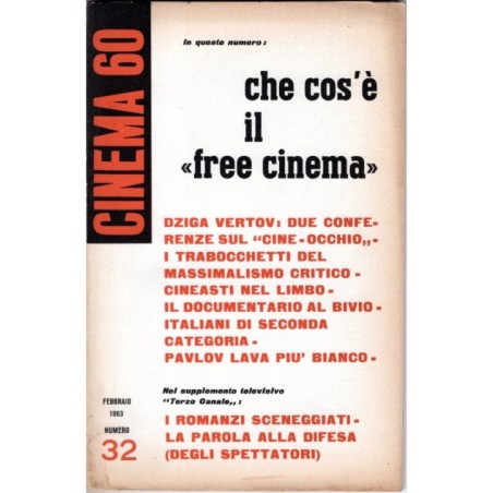 CINEMA 60-n 32, febbraio-1963