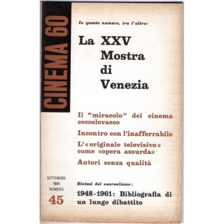CINEMA 60-n 45, settembre-1964